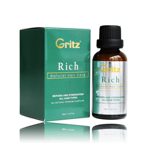 Rich Rich Hair Serum Essential Oils Side