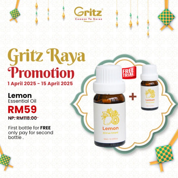 Raya SALE! First Free Trial - Lemon Essential Oil
