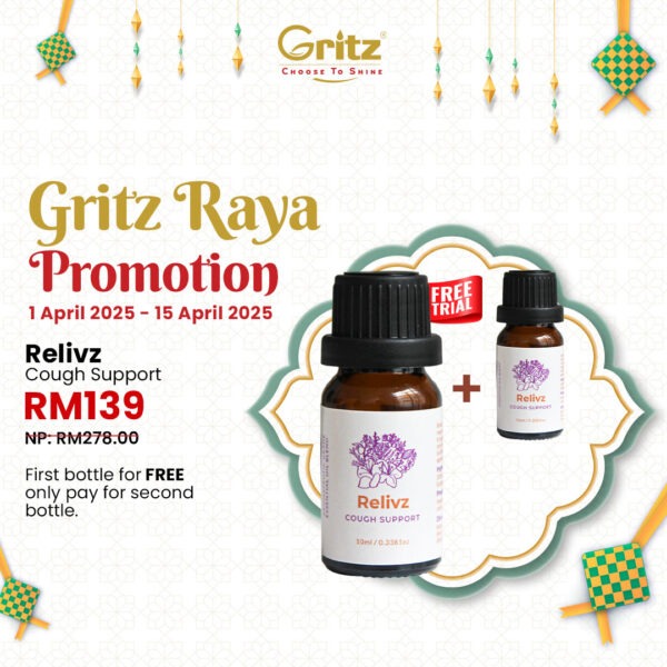 Raya SALE! First Free Trial- Relivz Cough Essential Oil