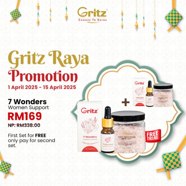 Raya SALE! First Free Trial - 7 Wonders Women's Hormone Balance Essential Oils